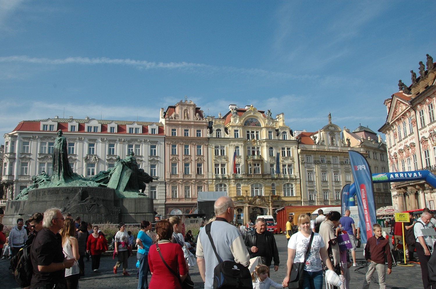 Praga: rynek Staromiejski