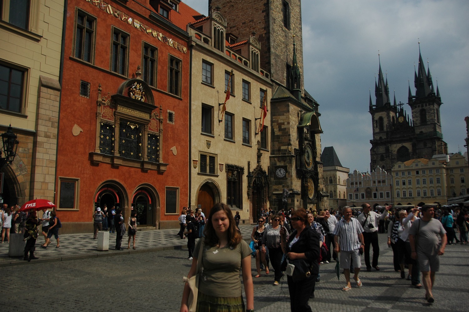 Praga - Rynek z ratuszem