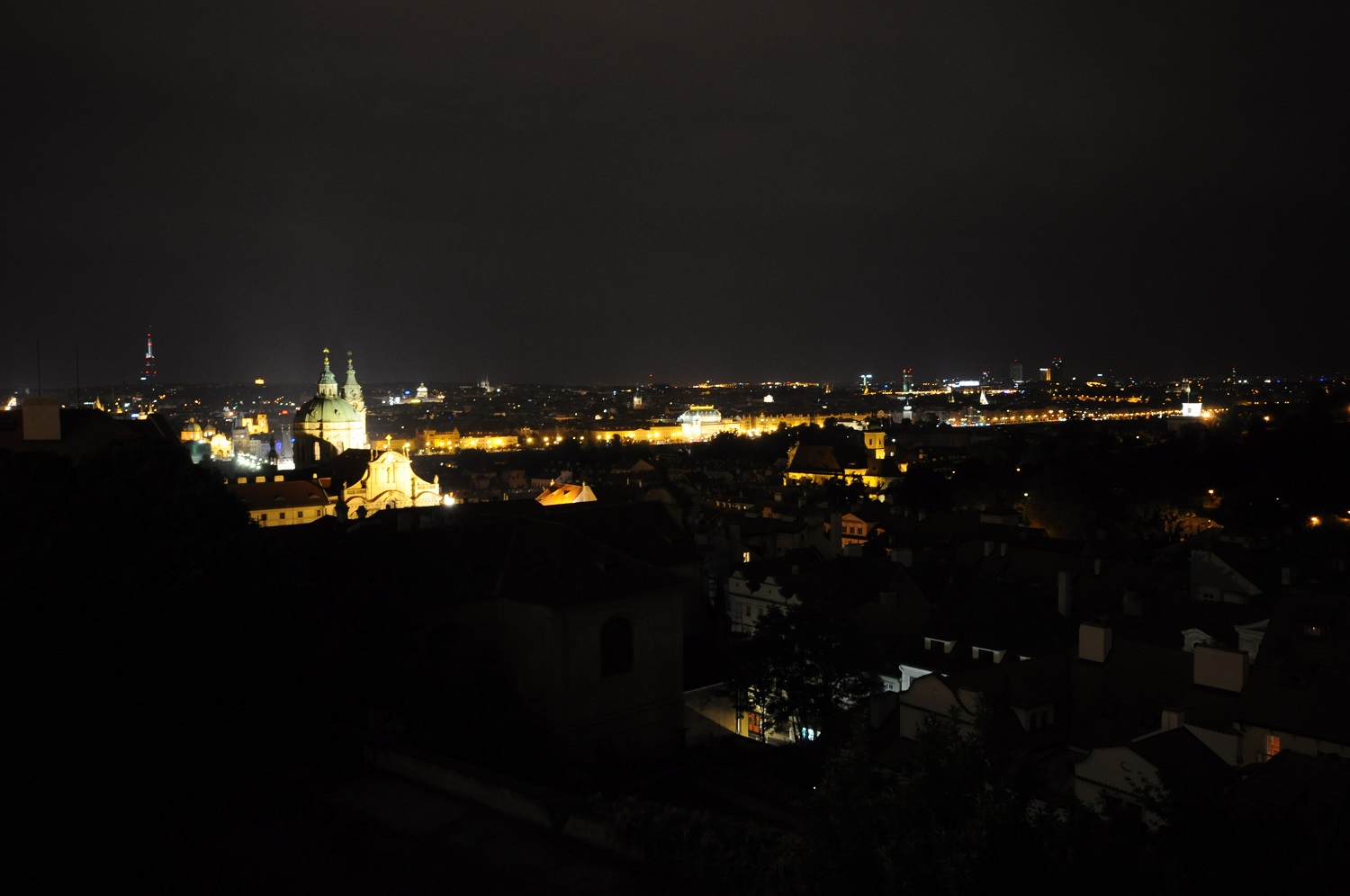 Praga - panorama Małej Strany