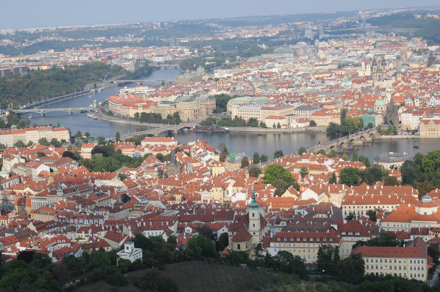 panorama Pragi