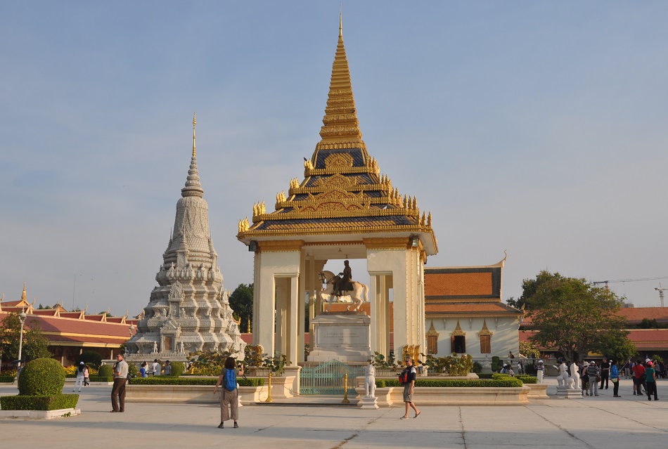 kompleks pałacowy w Phnom Penh