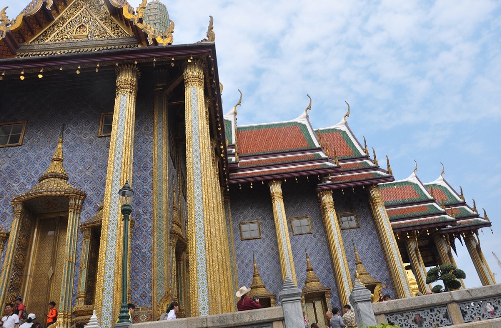 tajskie dachy- Wat Phra Kaeo