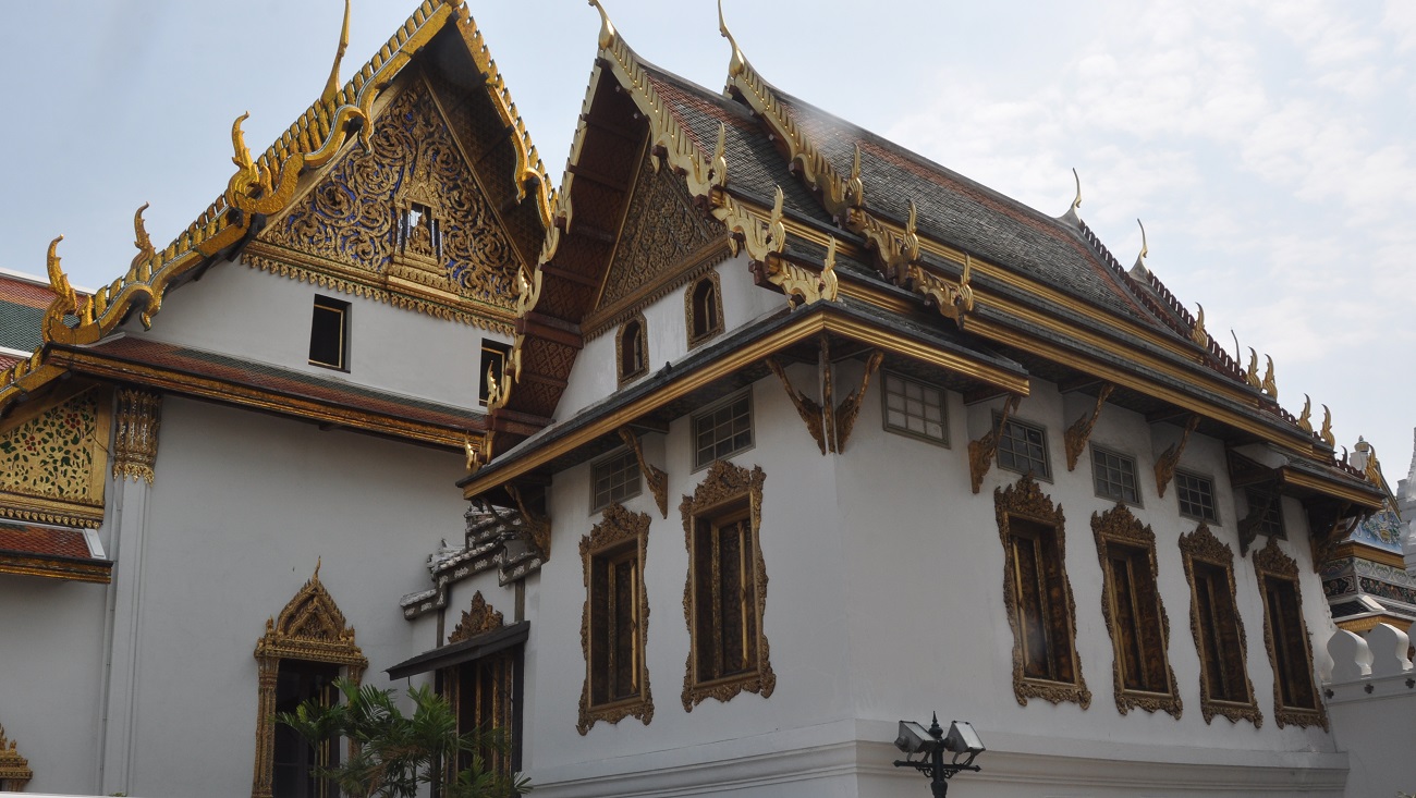 śliczny tajski budynek