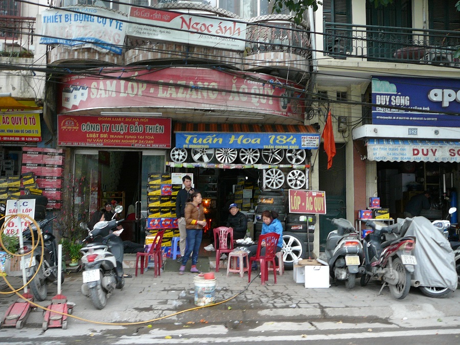 ulica w Hanoi