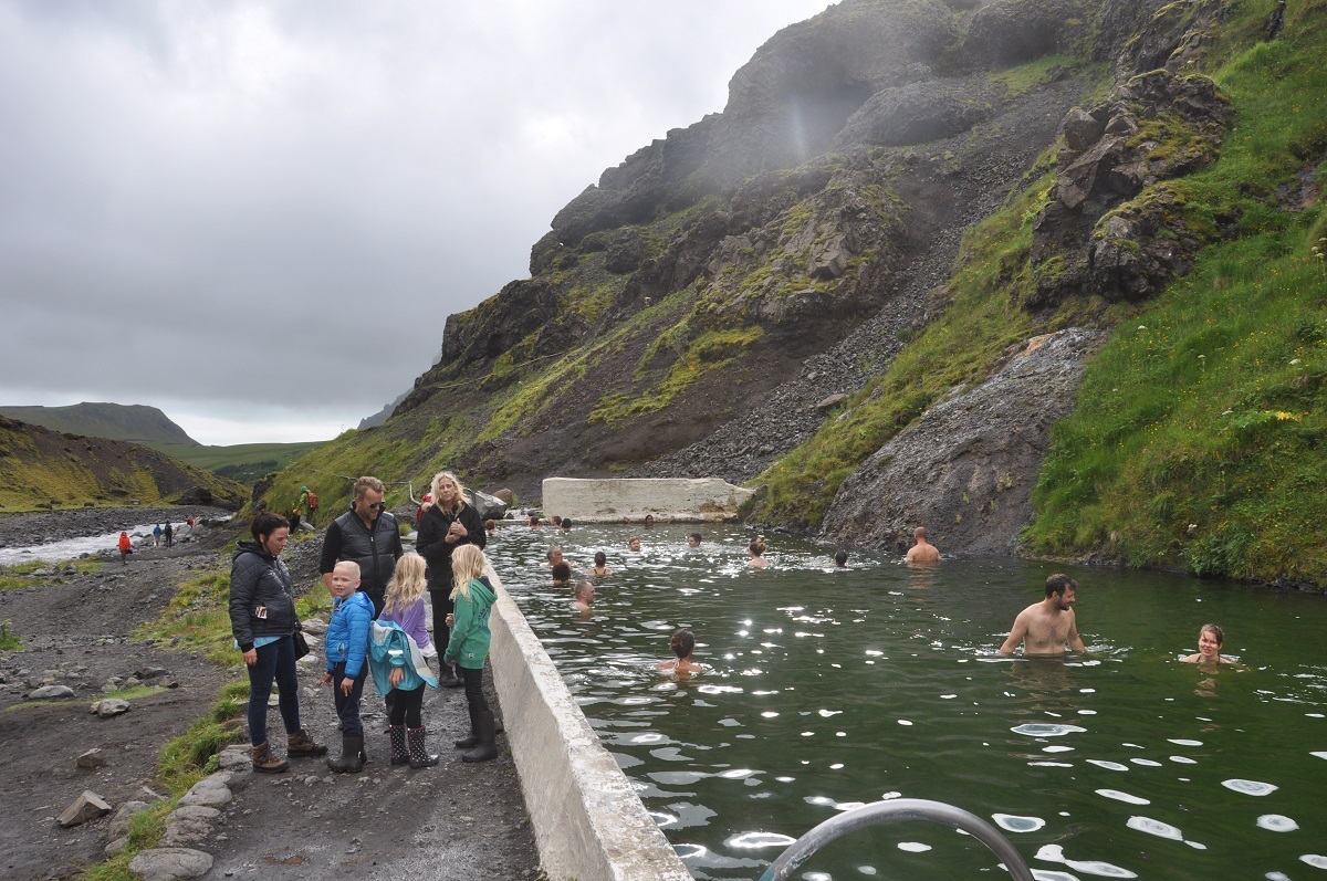 kąpiel Islandia