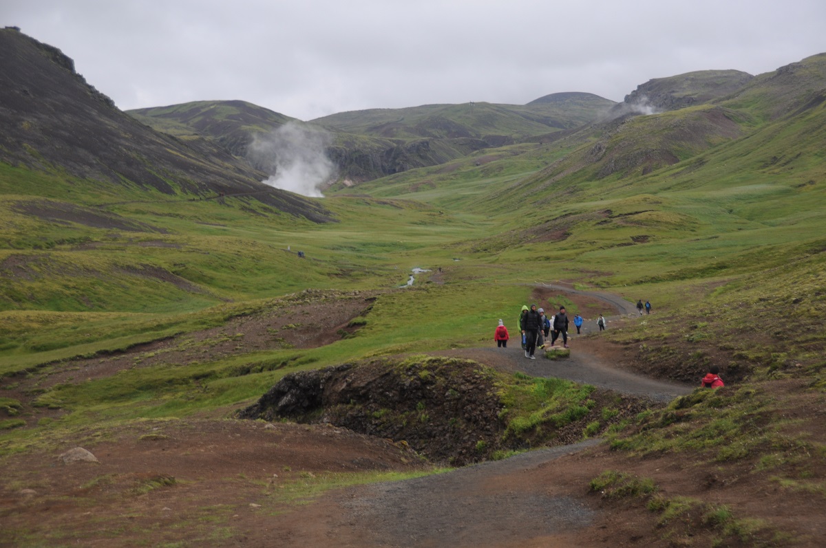 dolina geotermalna Islandia