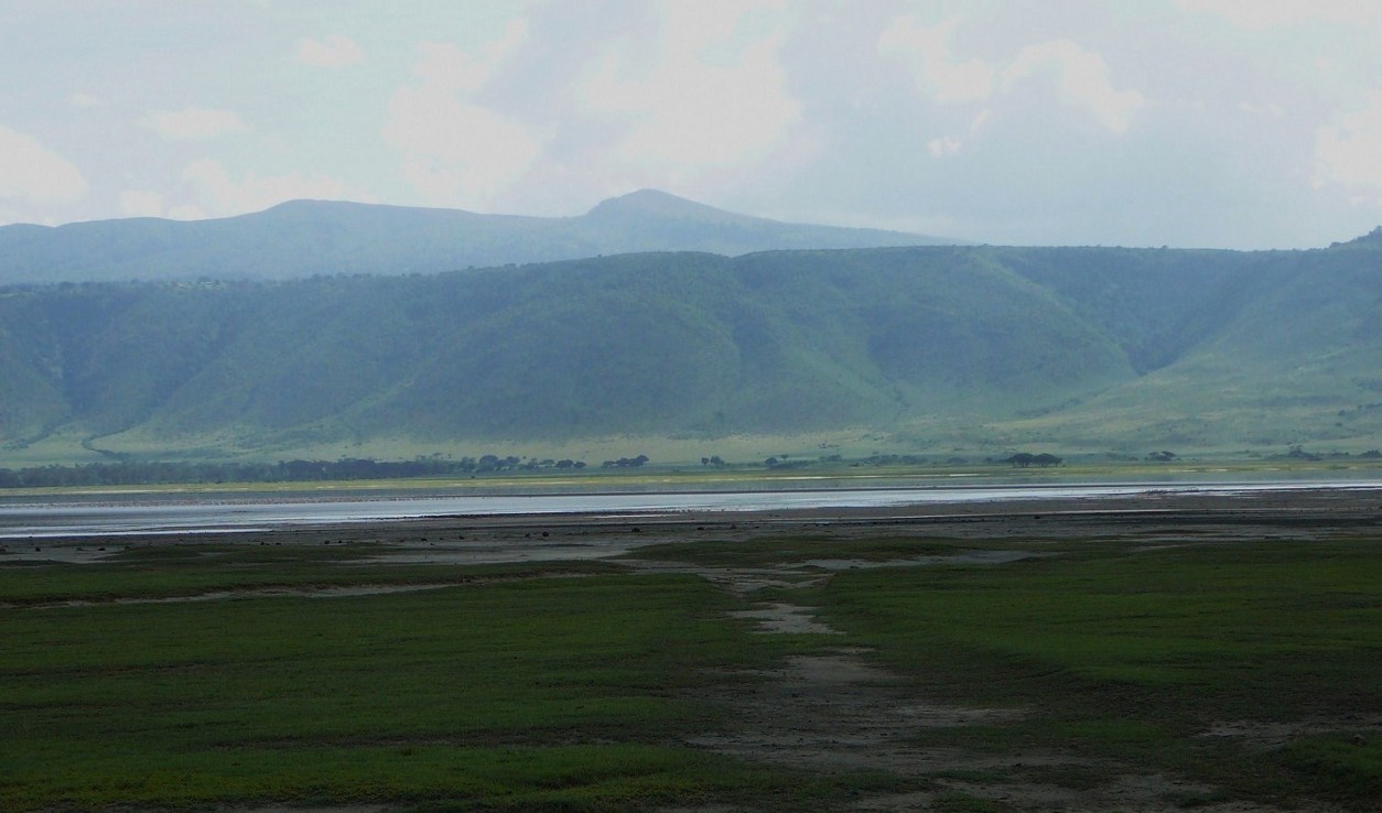 Krater Ngorongoro w dole