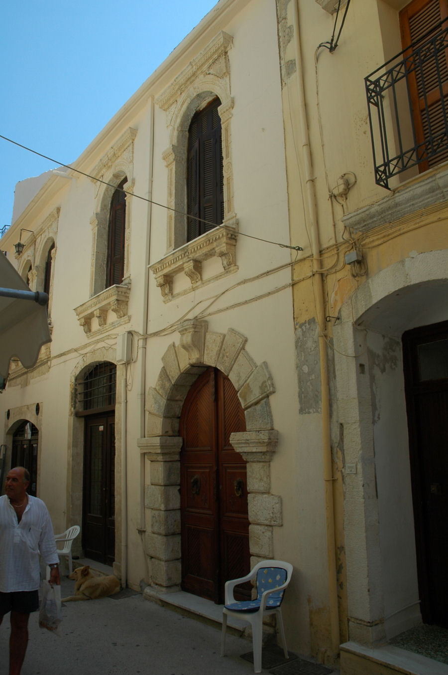 Kreta - portale w Rethymnonie