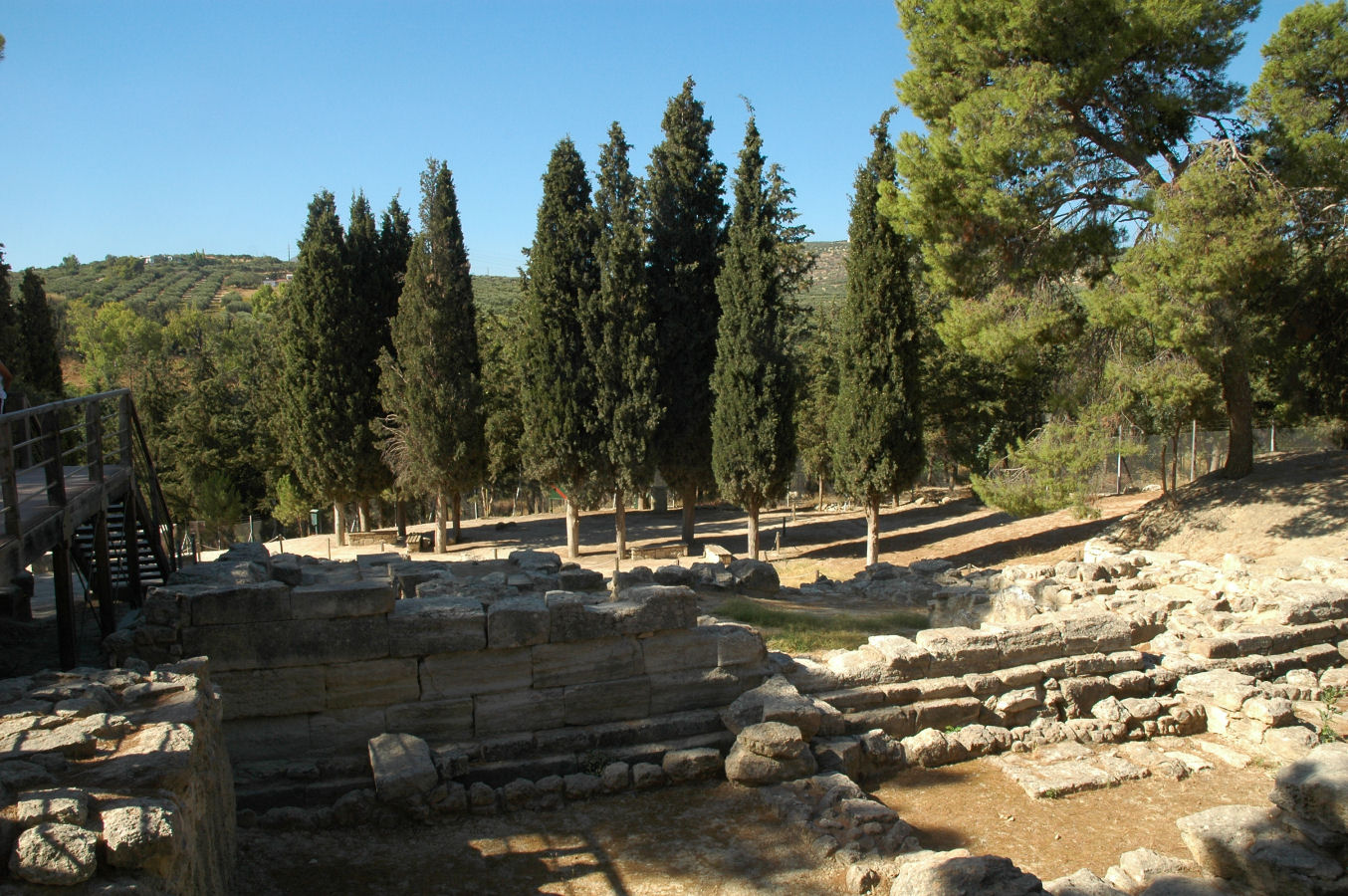 wykopaliska w Knossos