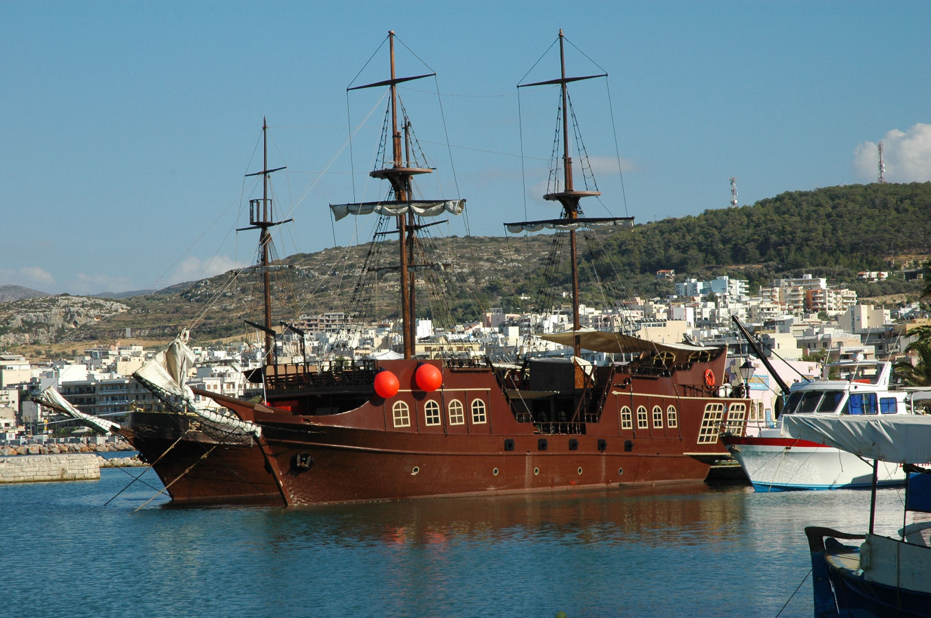 Piracka krypa w Rethymnonie