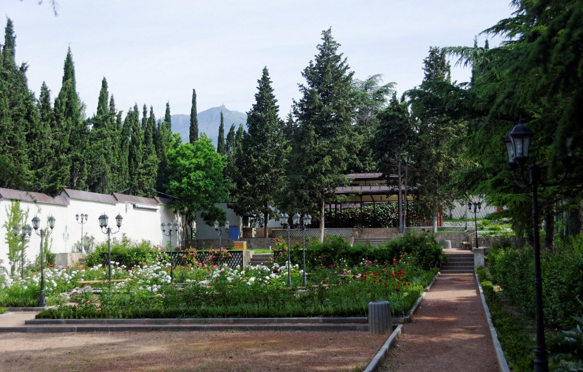 ogródek w  Ałuszcie