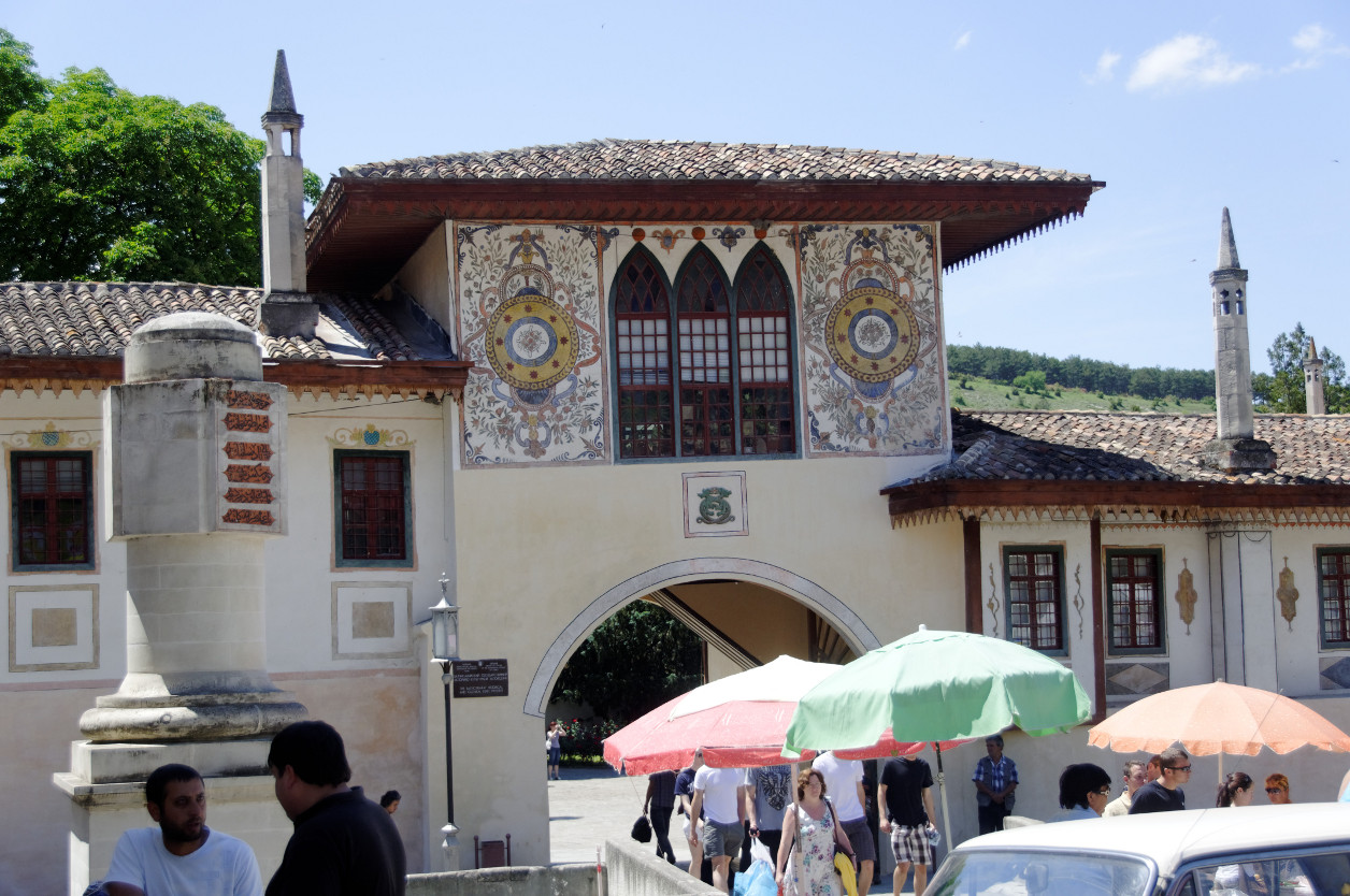 brama w pałacu tatarskim