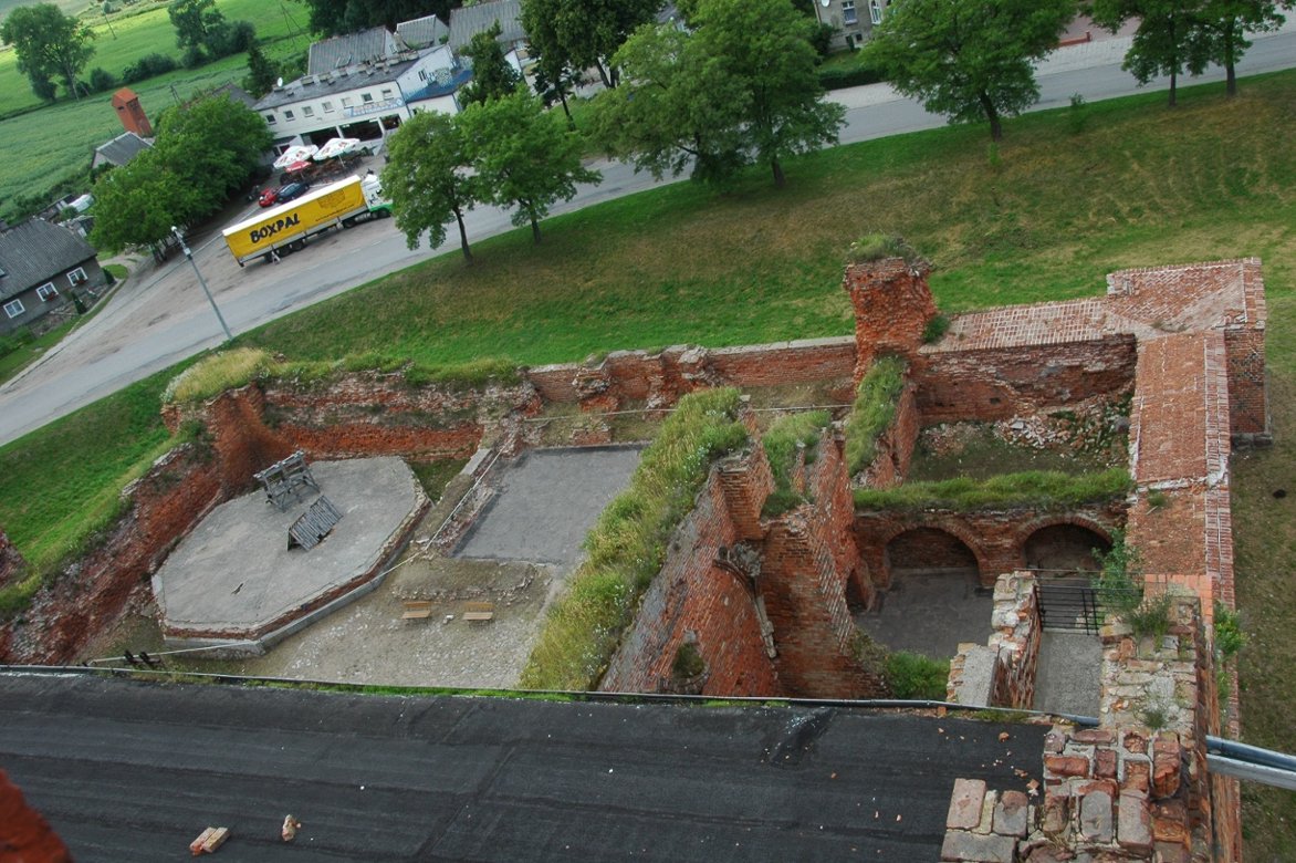 Ruiny zamku krzyżackiego w Radzyniu