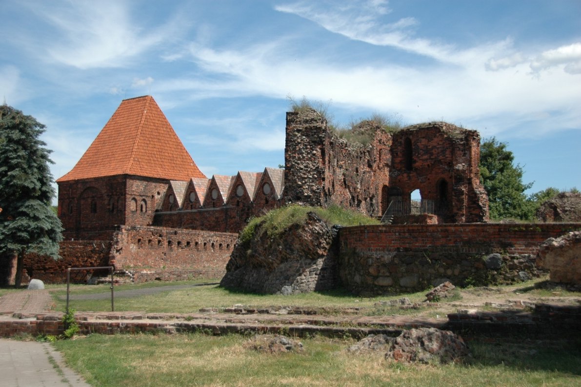 Ruiny zamku w Toruniu