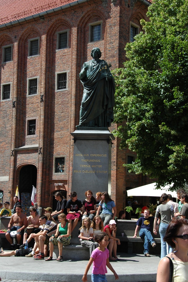 Toru - Pomnik Kopernika