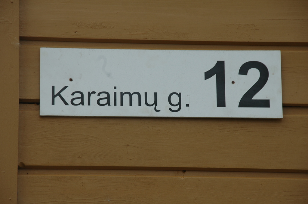 Nazwa ulicy Karaimskiej