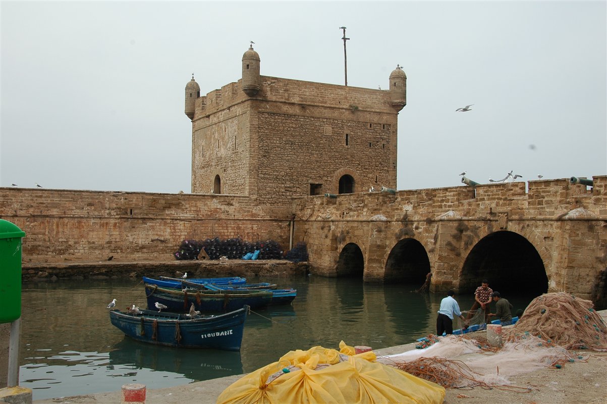 mury obronne w Essaouira