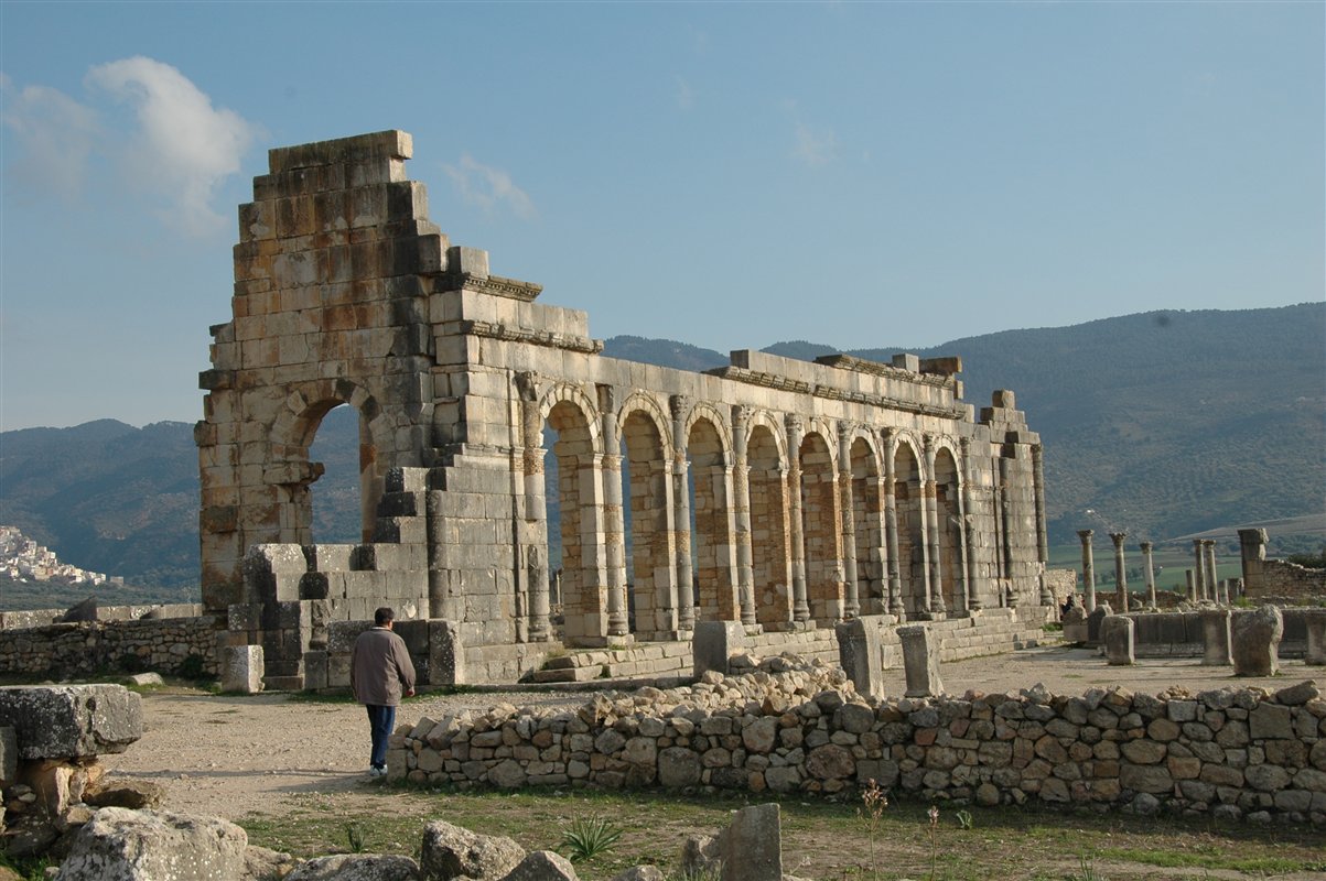 Volubilis - ruiny bazyliki