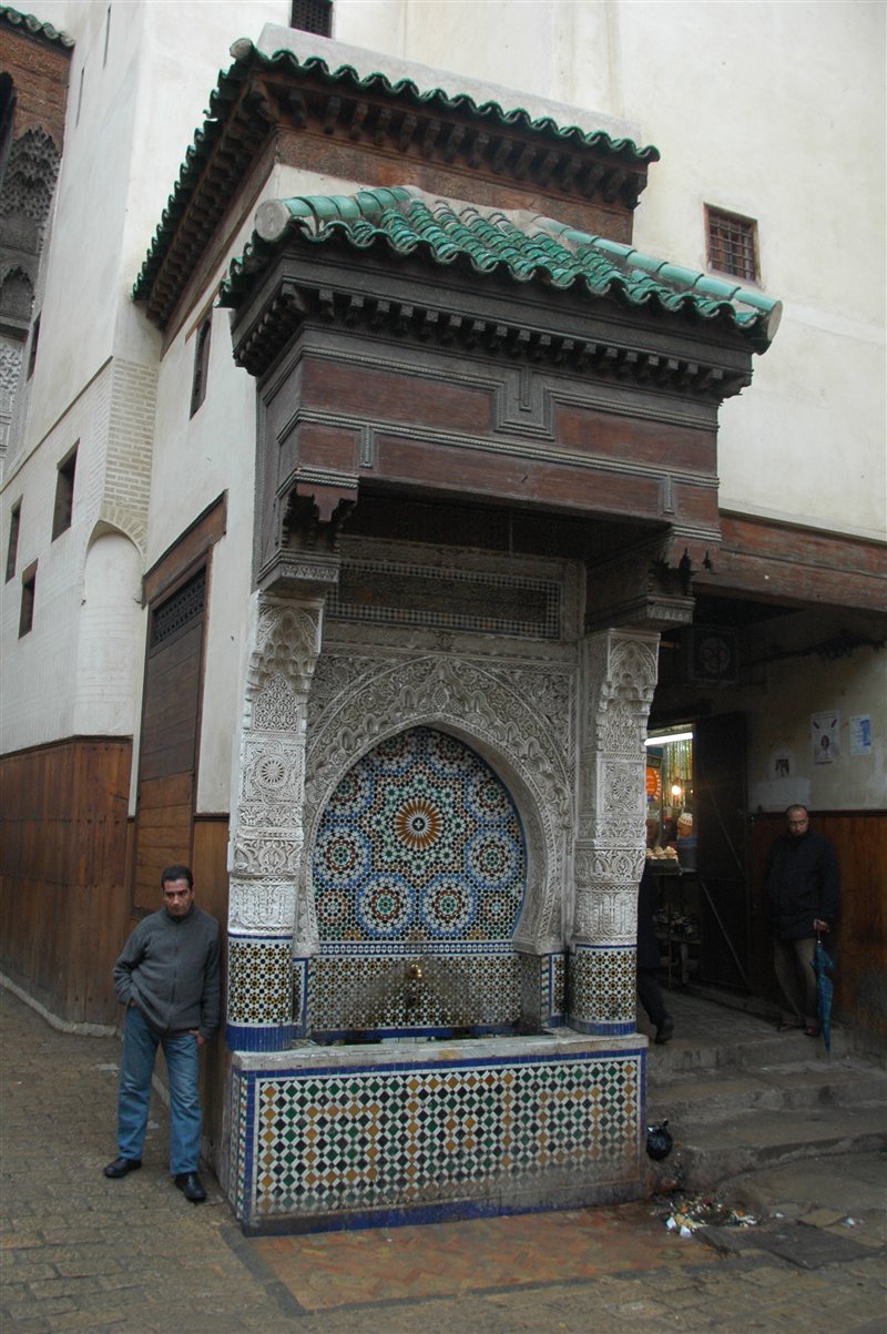 Fez - fontanna Najjarine