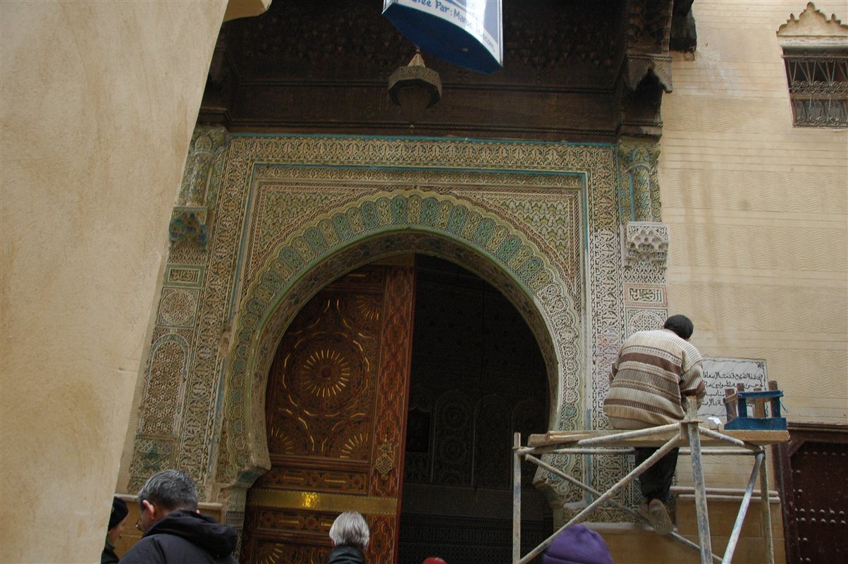 Fez - renowacja bramy