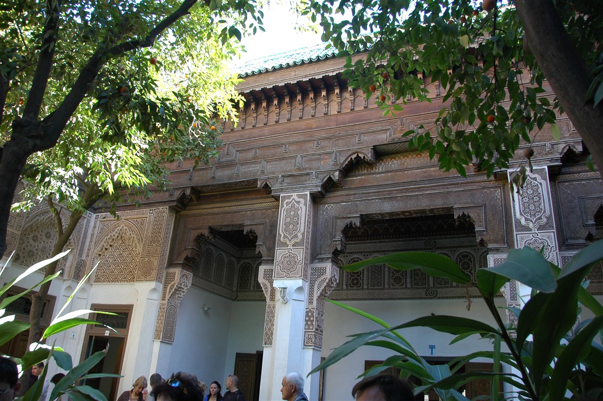 pałac sułtańskiski w Marrakeszu