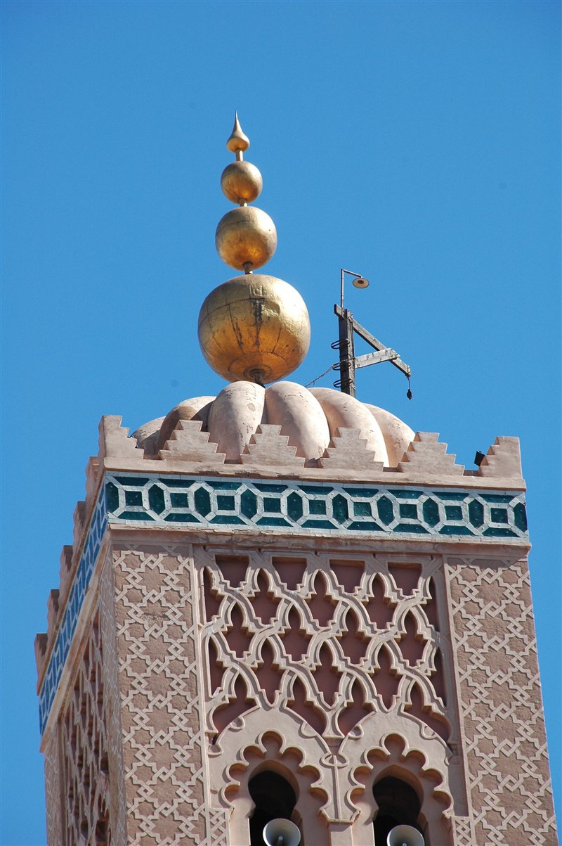 minaret w Maroku