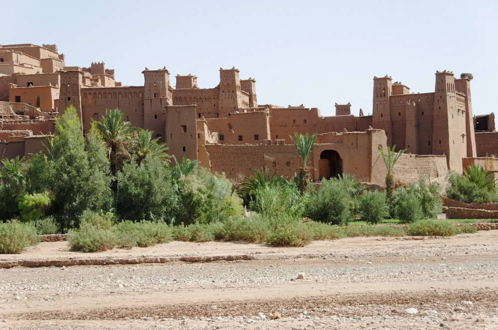 foto - kazba w Maroku