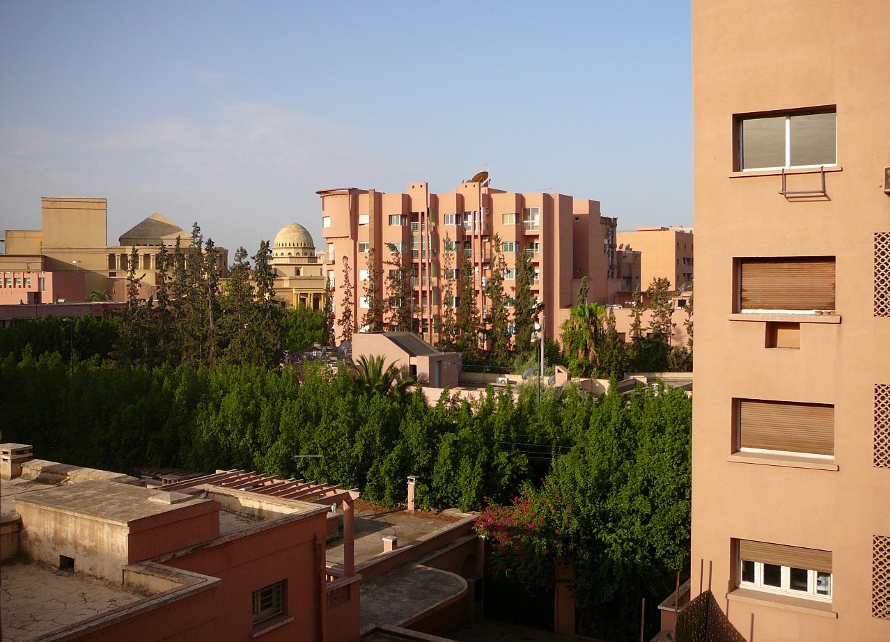 Maroko - widok z okna