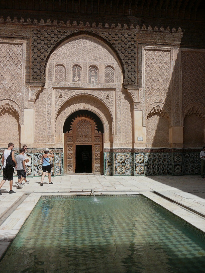 brama medresy w Marrakeszu