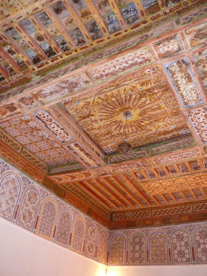 kazba Glawich - malowany strop