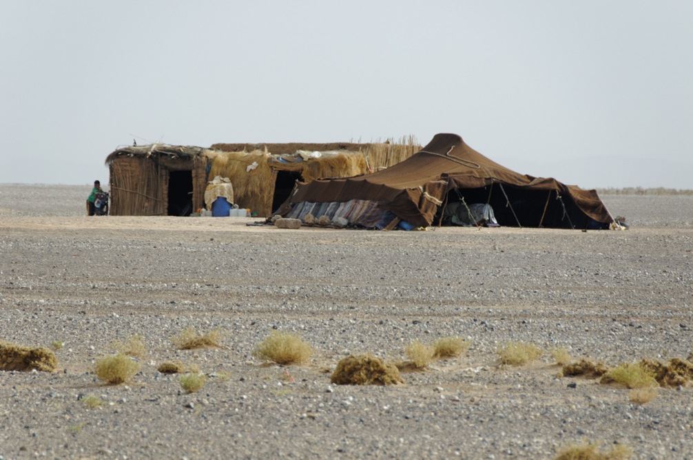 Maroko - namiot Nomadów