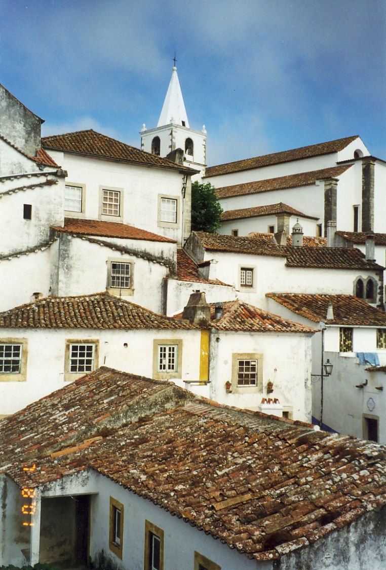 średniowieczne domy Obidos