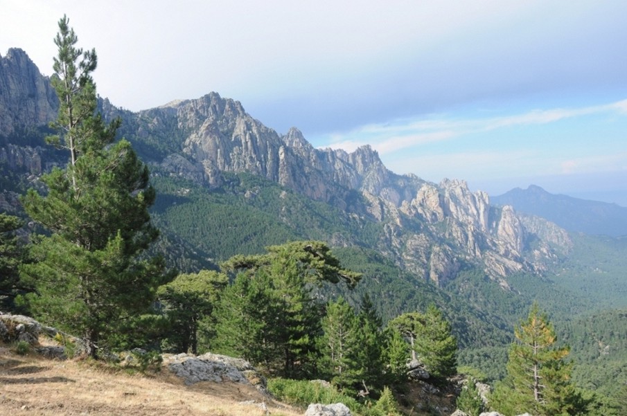 Korsyka - wspaniałe góry
