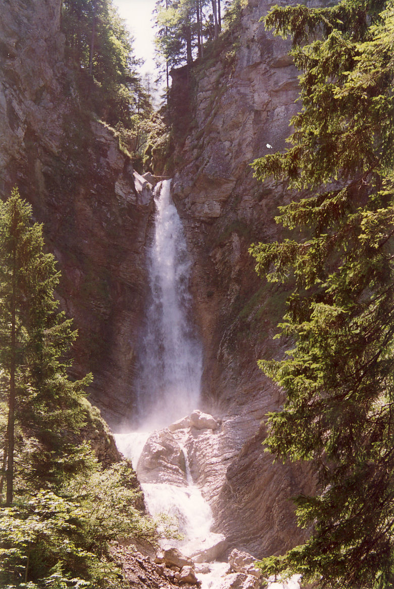 Alpy Julijskie - wodospad