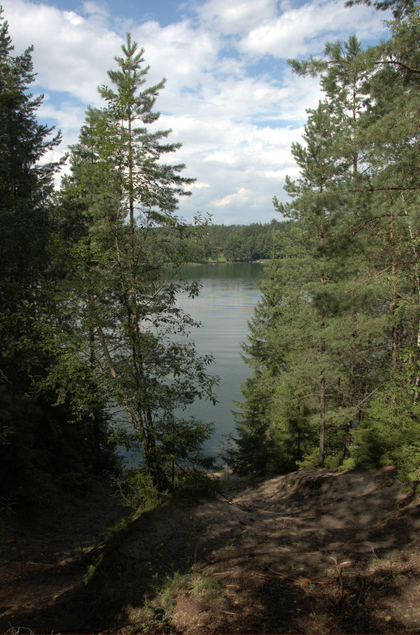 Jezioro na Suwalszczyznie