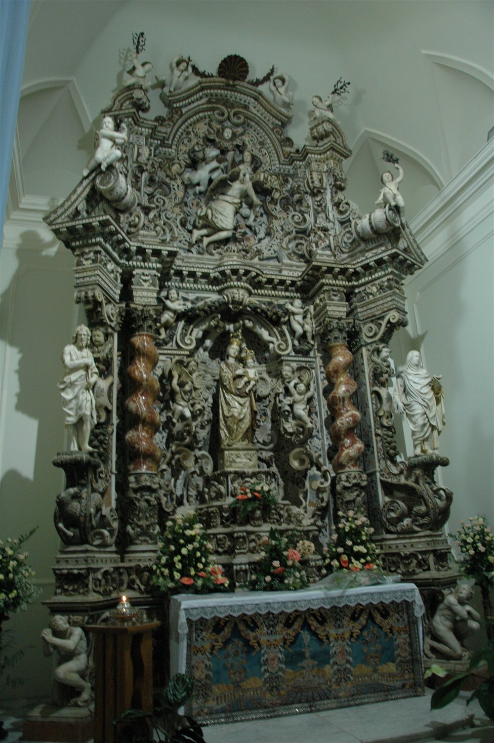 barok sycylijski - ołtarza