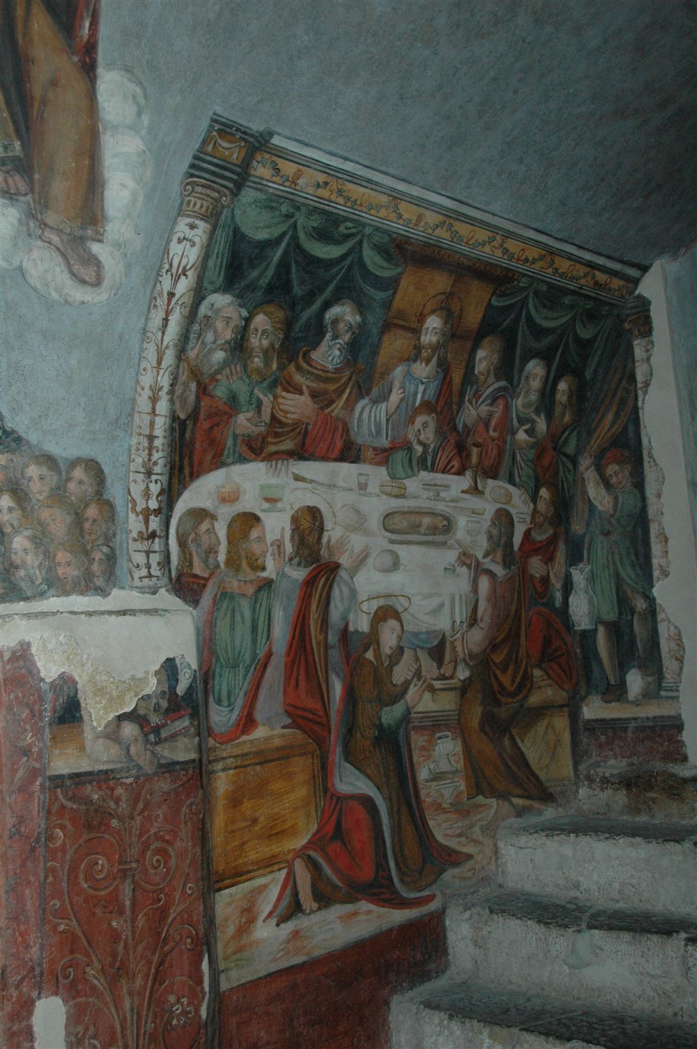 fresk średniowieczny