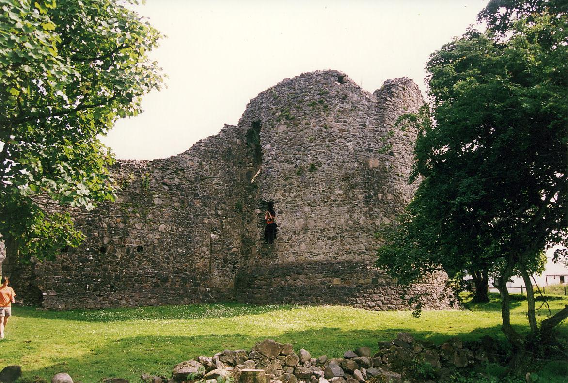 Szkocja - Rruiny fortu