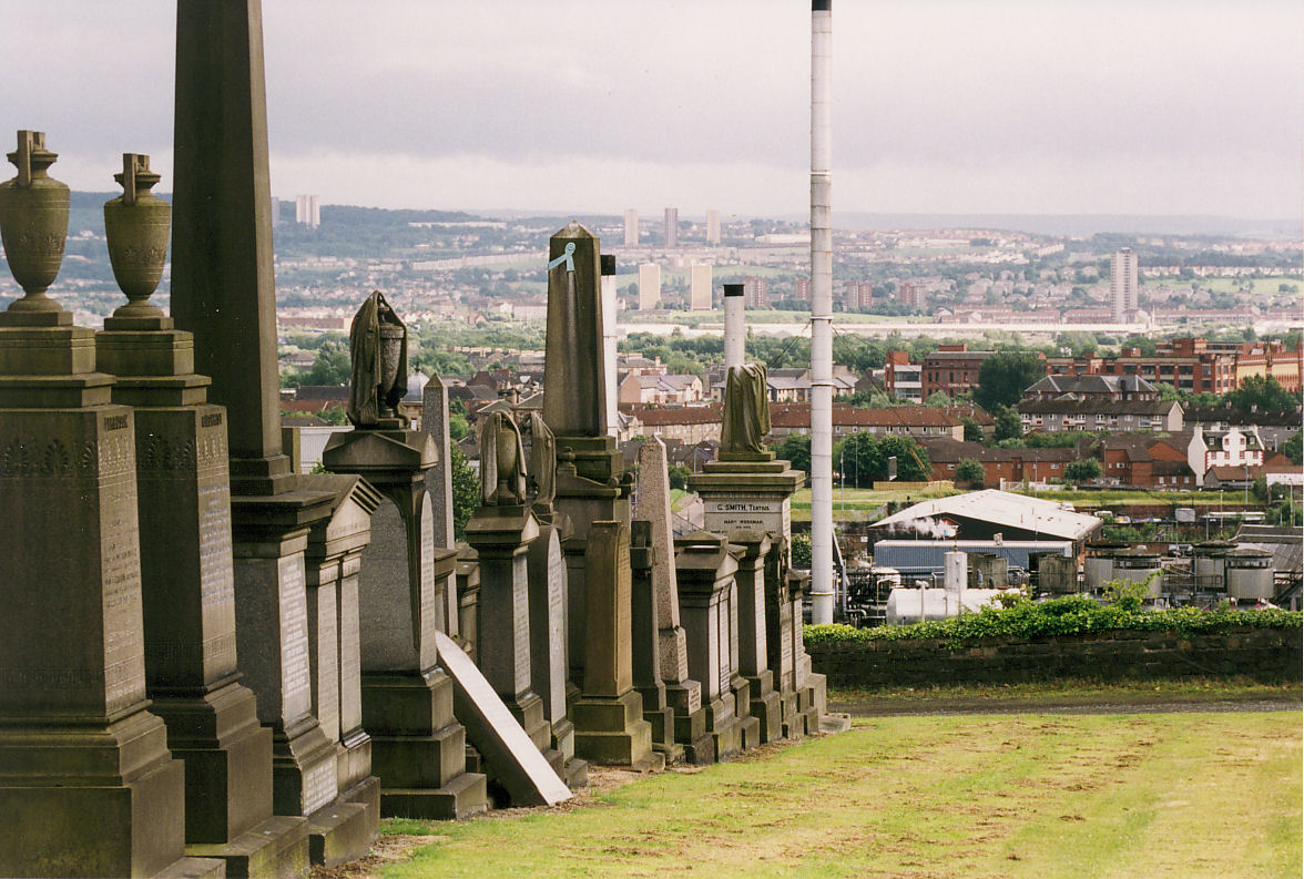 Szkocja - cmentarz w Glasgow