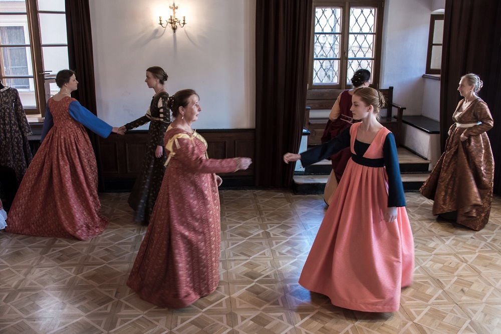 taniec średniowieczny