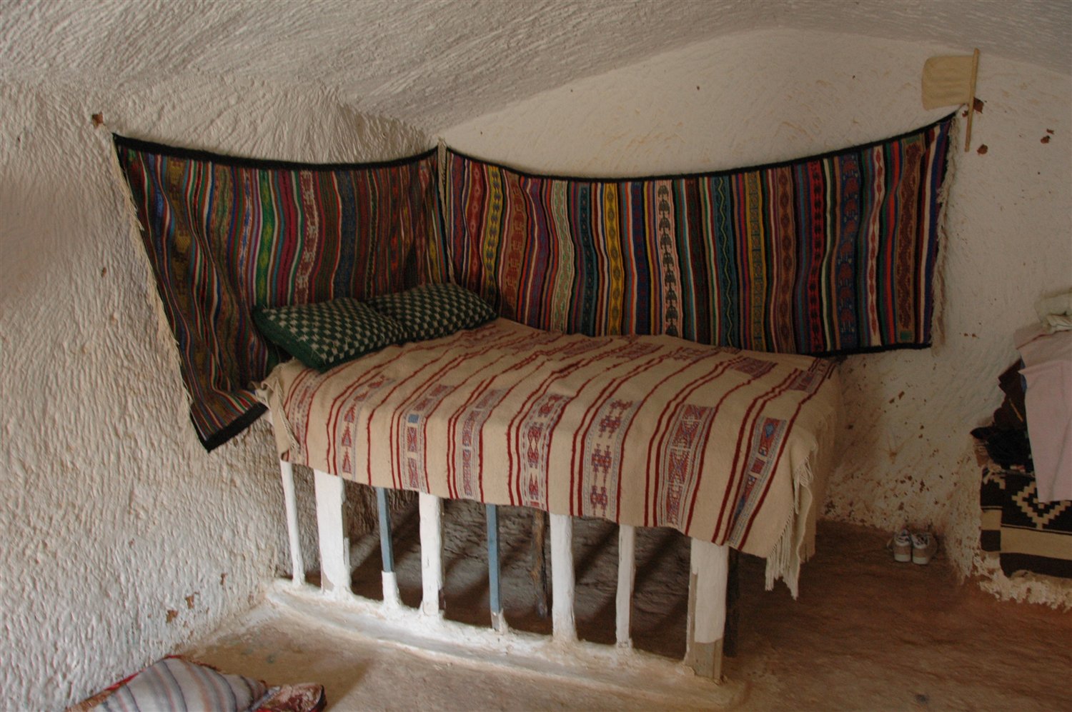 Dom berberyjski - sypialnia