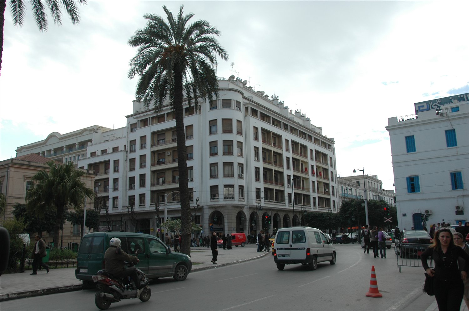 Tunis - kamienica
