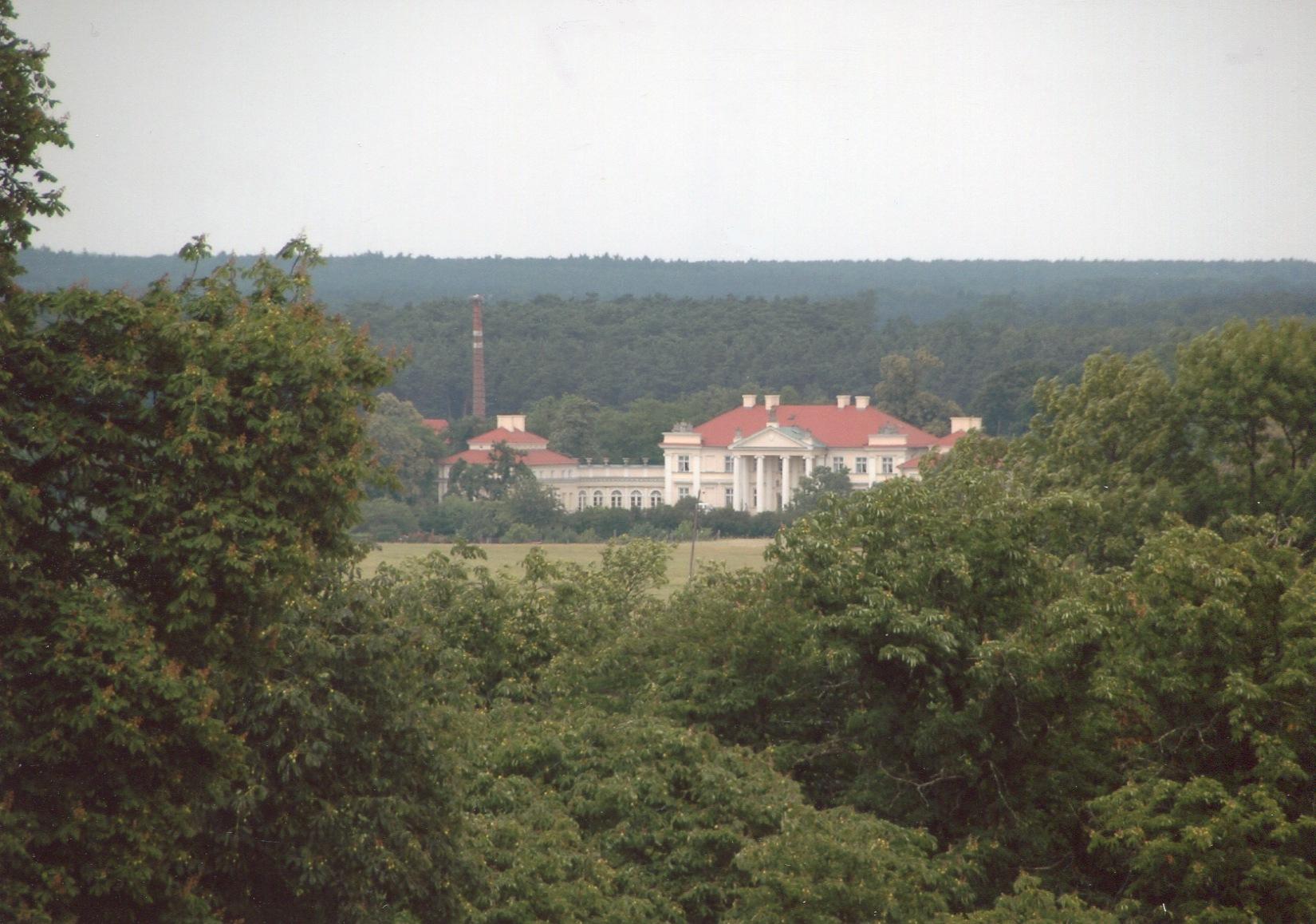 widok na pałac