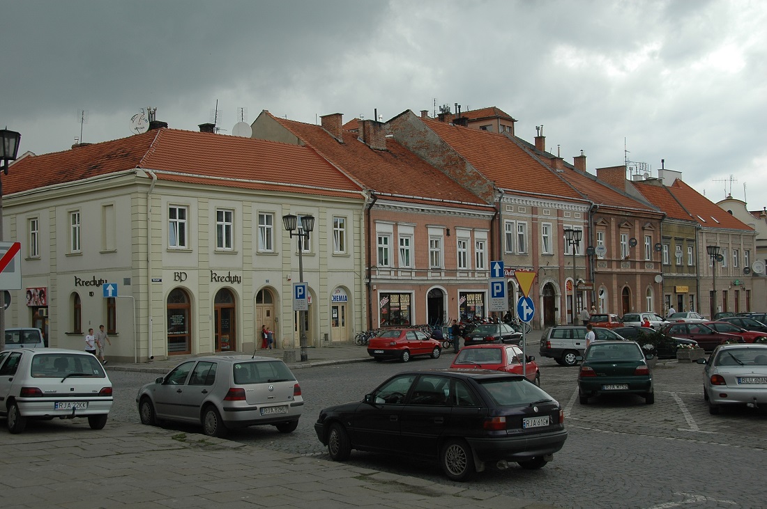 Kamieniczki w rynku w Jarosławiu