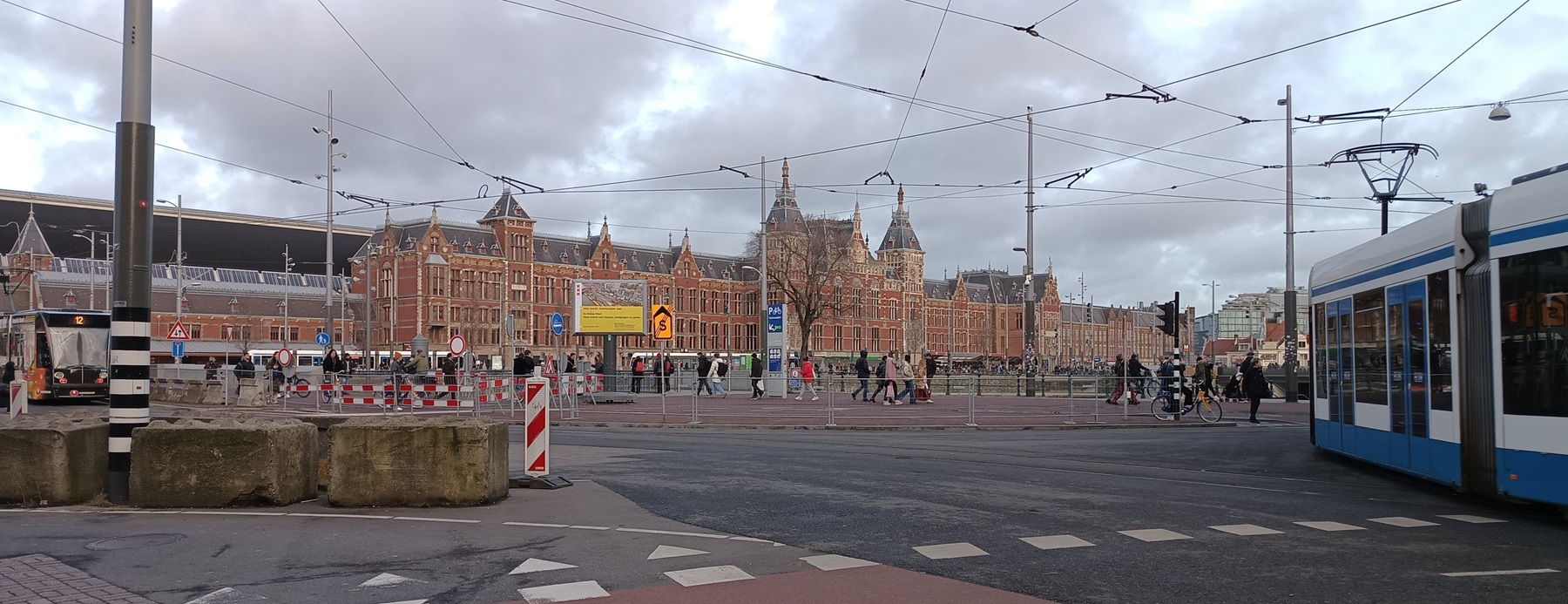 dworzec w Amsterdamie