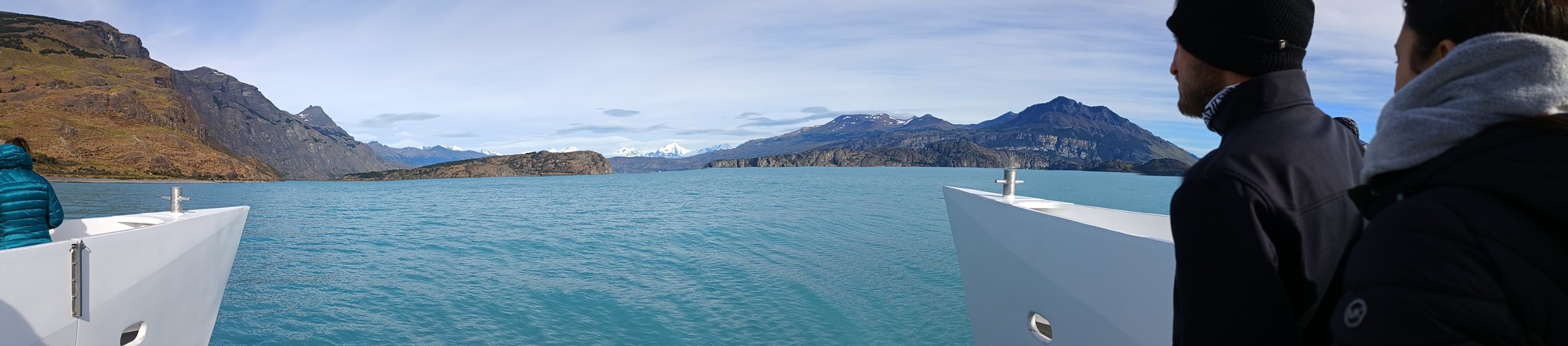 na jeziorze Argentino