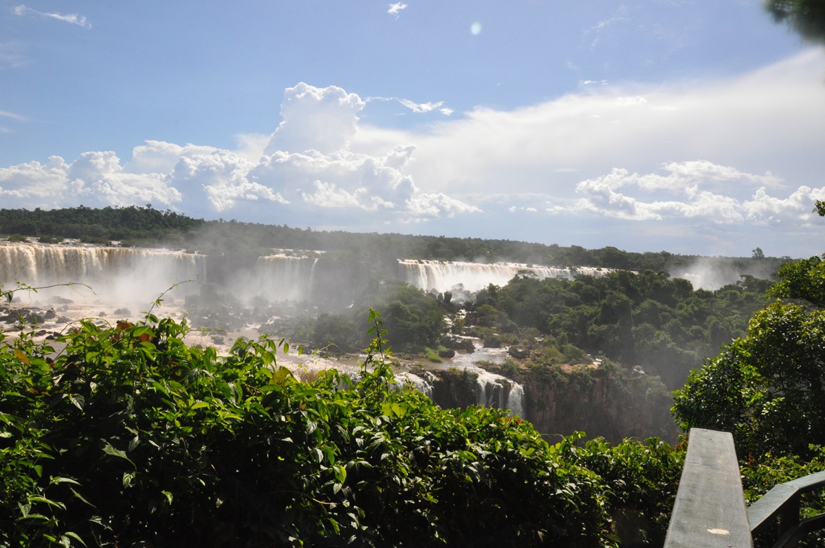 Iguacu - widok z platformy