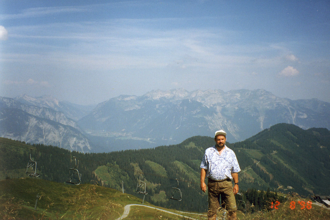 Alpy austrickie - wyciąg krzesełkowy