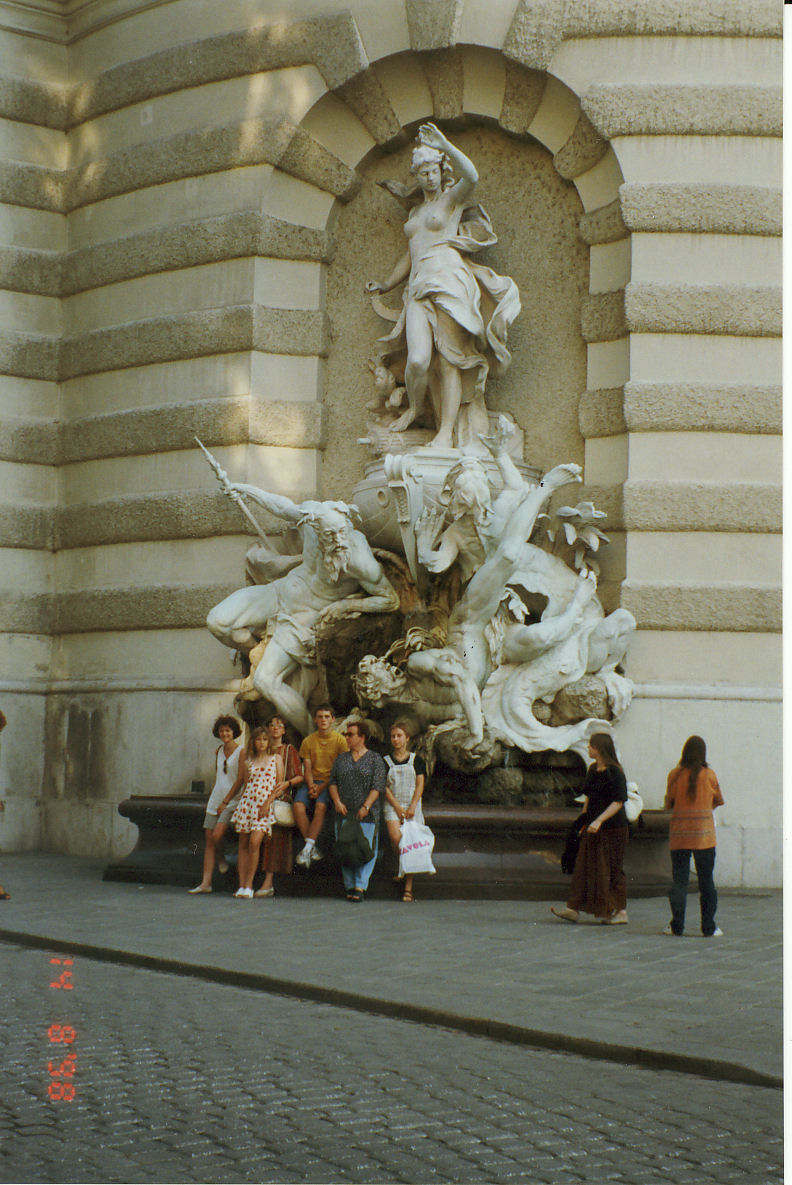 rzeźba w Hofburgu
