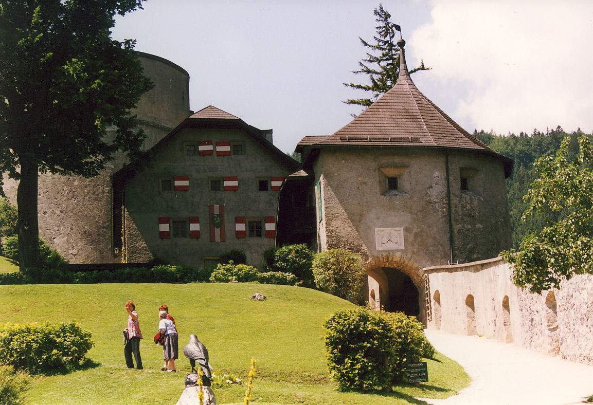 Dziedziniec zamku Werben